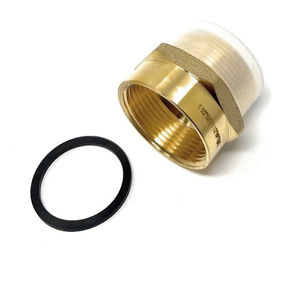 Lead-Free G Thread (British BSPP) Female to NPT Male Adapter (1 1/2" x 1 1/2") - Image 14