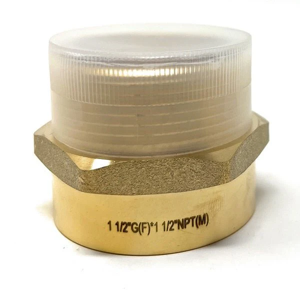 Lead-Free G Thread (British BSPP) Female to NPT Male Adapter (1 1/2" x 1 1/2") - Image 15
