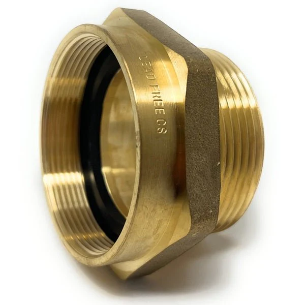 G Thread (British BSPP) Female to NPT Male Adapter - Lead Free (2 1/2" x 2 1/2") - Image 4