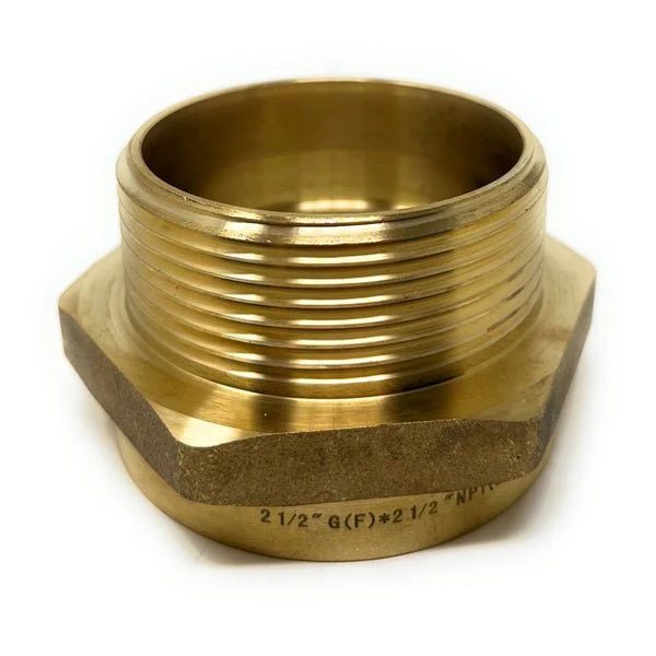 G Thread (British BSPP) Female to NPT Male Adapter - Lead Free (2 1/2" x 2 1/2") - Image 6