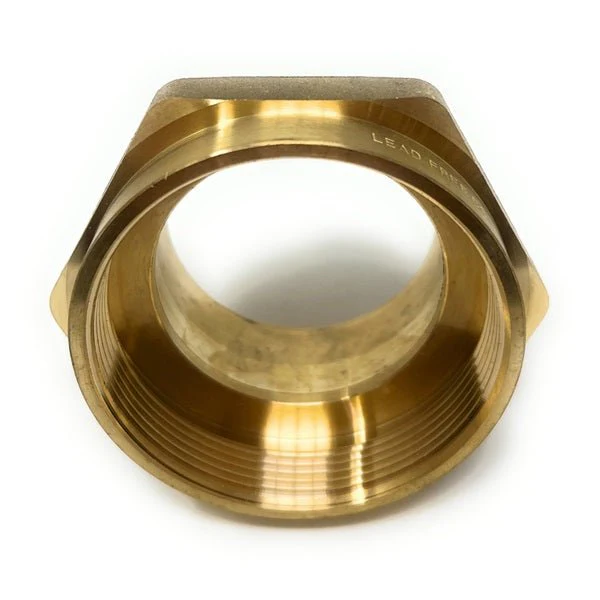 G Thread (British BSPP) Female to NPT Male Adapter - Lead Free (2 1/2" x 2 1/2") - Image 7