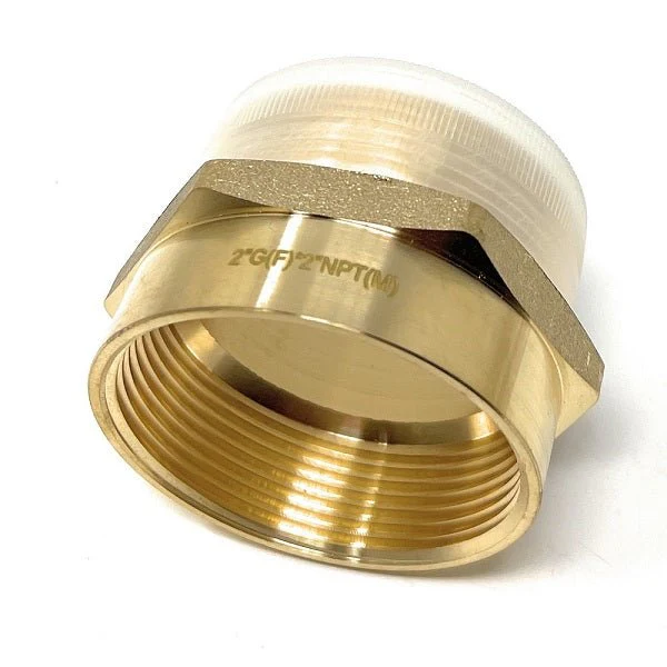 G Thread (British BSPP) Female to NPT Female Lead-Free Adapter (2" x 2") - Image 14