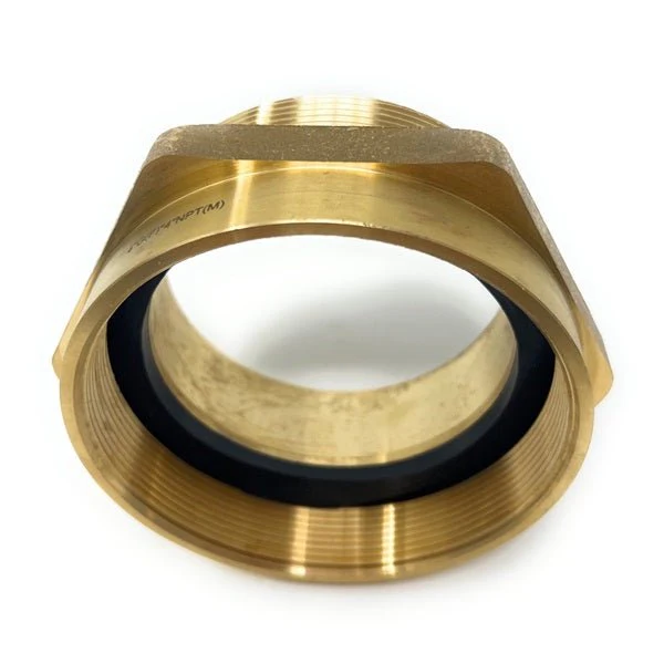 G Thread (British BSPP) Female to NPT Male Adapter - Lead Free (4" x 4") - Image 6