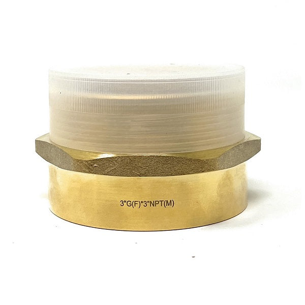 Lead-Free 3" G Thread (British BSPP) Female to NPT Thread Male Pipe Fitting Adapter - Image 15