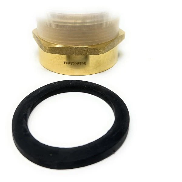 Lead-Free 3" G Thread (British BSPP) Female to NPT Thread Male Pipe Fitting Adapter - Image 16