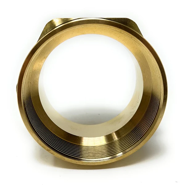 Lead-Free 3" G Thread (British BSPP) Female to NPT Thread Male Pipe Fitting Adapter - Image 6