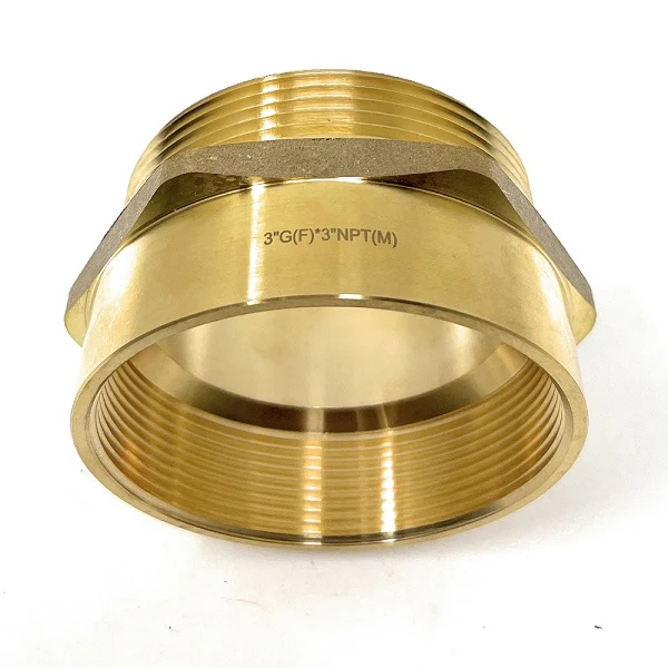 Lead-Free 3" G Thread (British BSPP) Female to NPT Thread Male Pipe Fitting Adapter - Image 8