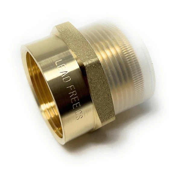 Lead-Free G Thread (British BSPP) Male to NPT Female Pipe Fitting Adapter - 1/4" - 3" - Image 65