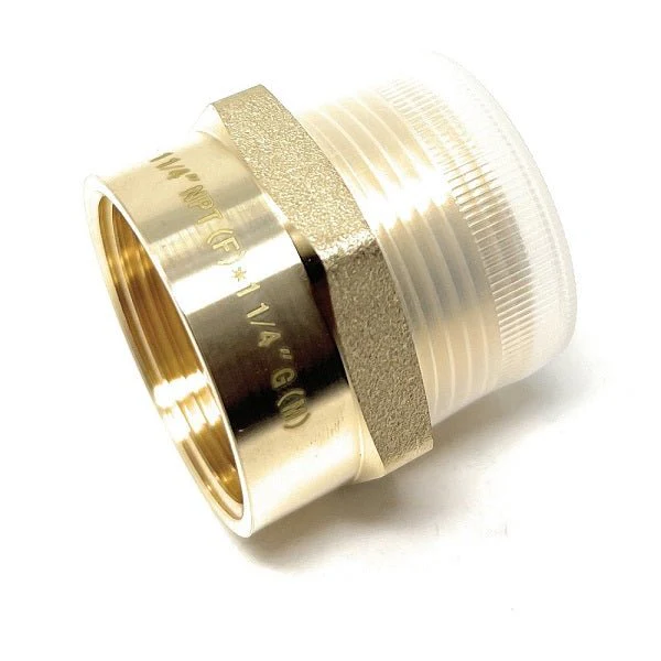 Lead-Free G Thread (British BSPP) Male to NPT Female Pipe Fitting Adapter - 1/4" - 3" - Image 64