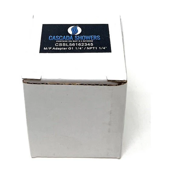 Lead-Free G Thread (British BSPP) Male to NPT Female Pipe Fitting Adapter - 1/4" - 3" - Image 61