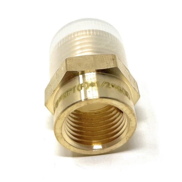G Thread (British BSPP) Male to NPT Female Adapter - Lead Free (1/2" x 3/8") - Image 7