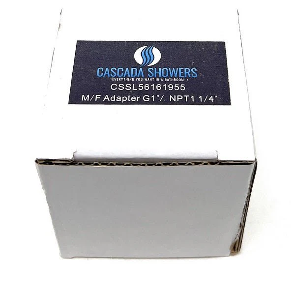 G Thread (British BSPP) Male to NPT Female Adapter - Lead Free (1" x 1 1/4") - Image 10