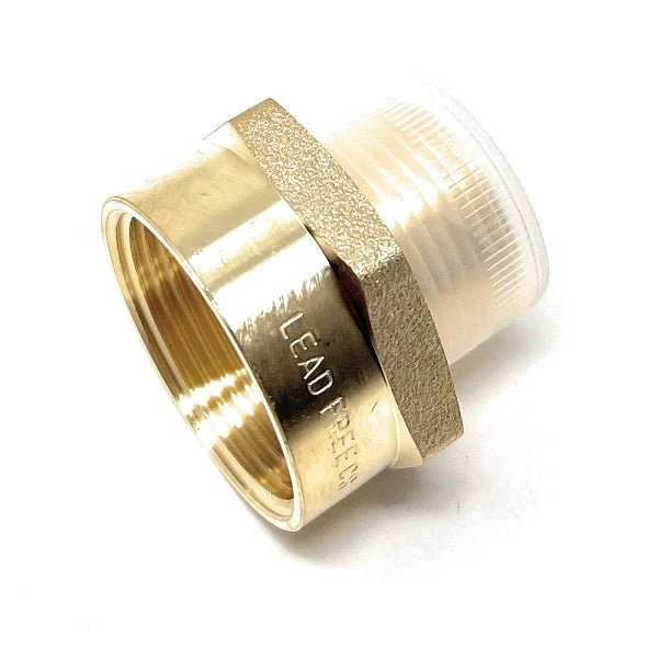 G Thread (British BSPP) Male to NPT Female Adapter - Lead Free (1" x 1 1/4") - Image 5