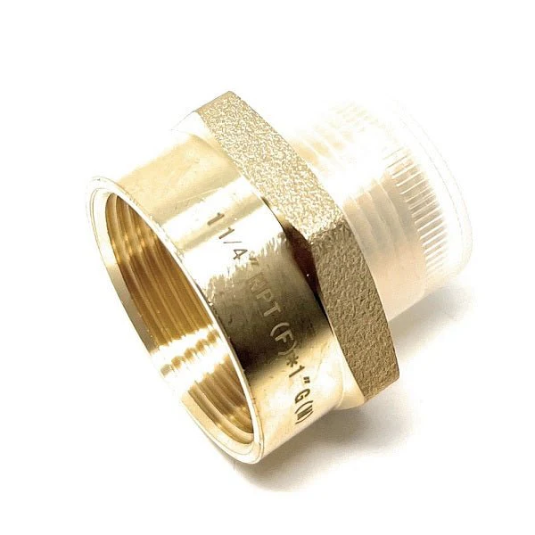 G Thread (British BSPP) Male to NPT Female Adapter - Lead Free (1" x 1 1/4") - Image 8