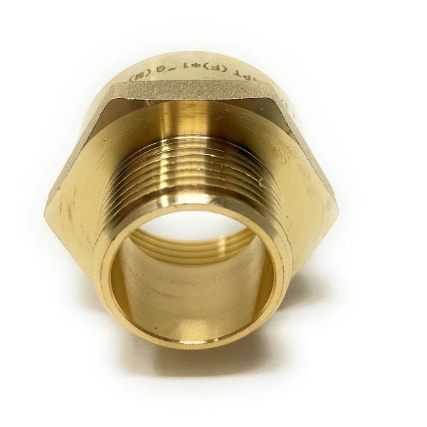 G Thread (British BSPP) Male to NPT Female Adapter - Lead Free (1" x 1 1/4") - Image 9