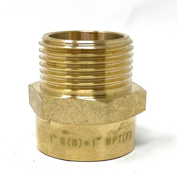 G Thread (British BSPP) Male to NPT Female Adapter - Lead-Free (1" x 1") - Image 10