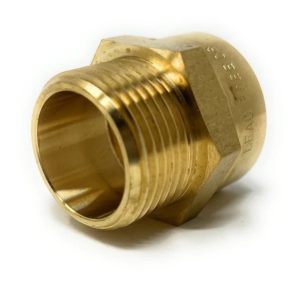 G Thread (British BSPP) Male to NPT Female Adapter - Lead-Free (1" x 1") - Image 4