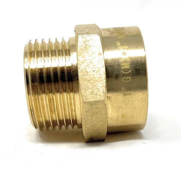 G Thread (British BSPP) Male to NPT Female Adapter - Lead-Free (1" x 1") - Image 9