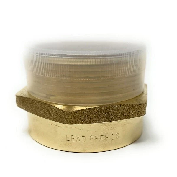 G Thread (British BSPP) Male to NPT Female Adapter - Lead-Free (2" x 2") - Image 8