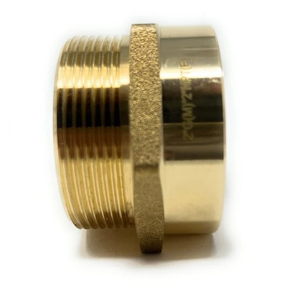 G Thread (British BSPP) Male to NPT Female Adapter - Lead-Free (2" x 2") - Image 9