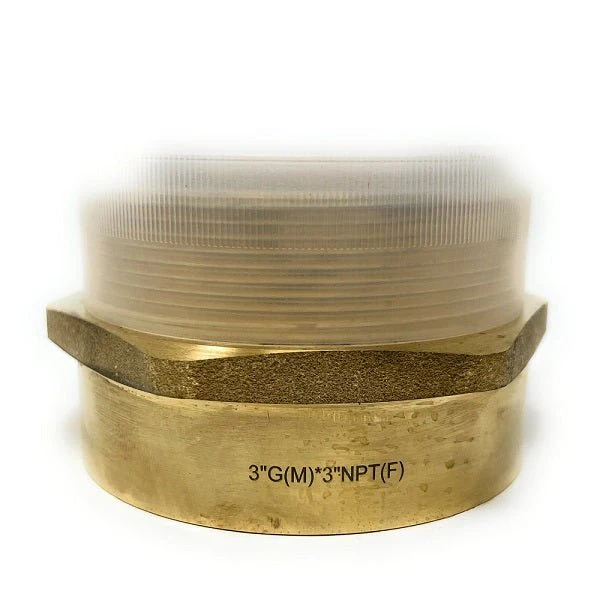 G Thread (British BSPP) Male to NPT Female Adapter - Lead-Free (3" x 3") - Image 4