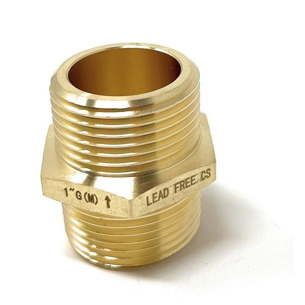G Thread (British BSPP) Male to NPT Male Lead-Free Adapter (1" x 1") - Image 3