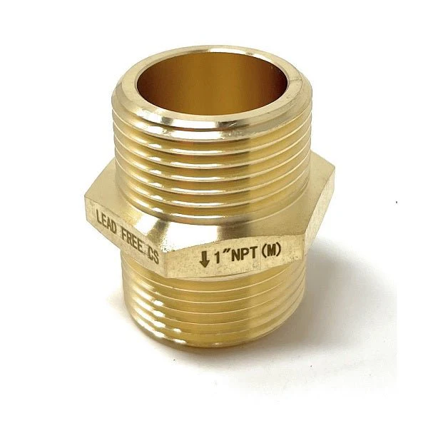 G Thread (British BSPP) Male to NPT Male Lead-Free Adapter (1" x 1") - Image 7