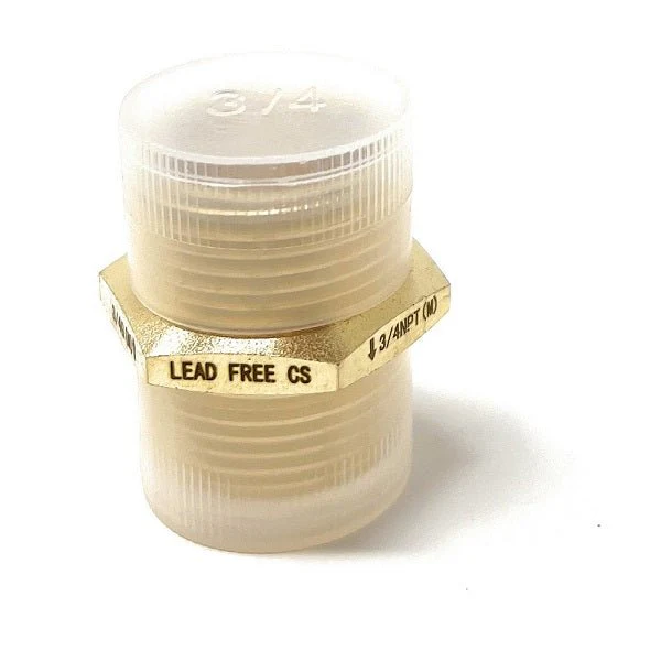 G Thread (British BSPP) Male to NPT Male Lead-Free Adapter (3/4" x 3/4") - Image 10