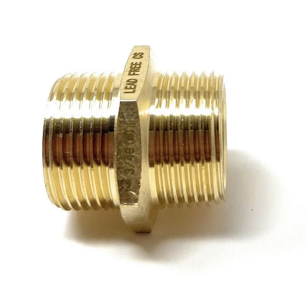 G Thread (British BSPP) Male to NPT Male Lead-Free Adapter (3/4" x 3/4") - Image 7