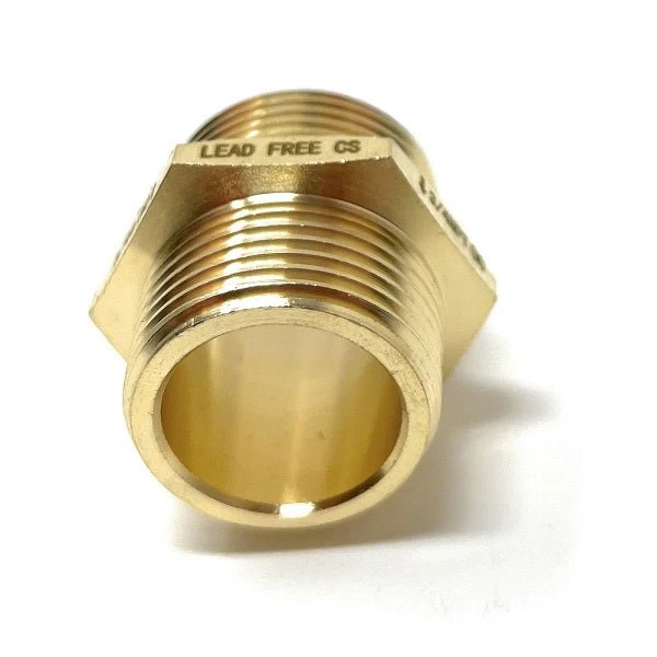 G Thread (British BSPP) Male to NPT Male Lead-Free Adapter (3/4" x 3/4") - Image 9