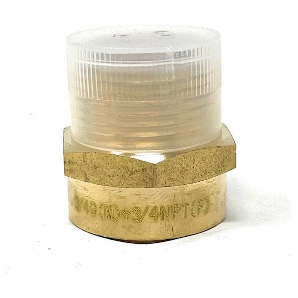 Lead-Free G Thread (British BSPP) Male to NPT Female Pipe Fitting Adapter - 1/4" - 3" - Image 13