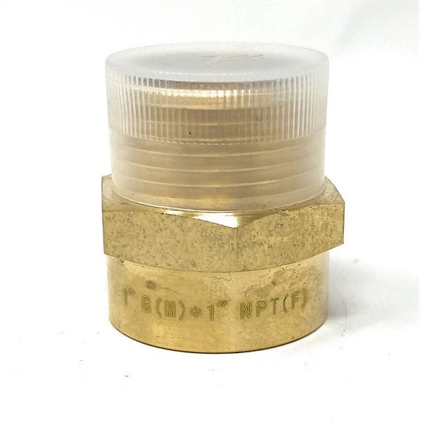 Lead-Free G Thread (British BSPP) Male to NPT Female Pipe Fitting Adapter - 1/4" - 3" - Image 20