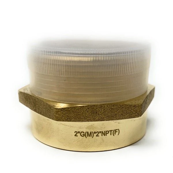 Lead-Free G Thread (British BSPP) Male to NPT Female Pipe Fitting Adapter - 1/4" - 3" - Image 21
