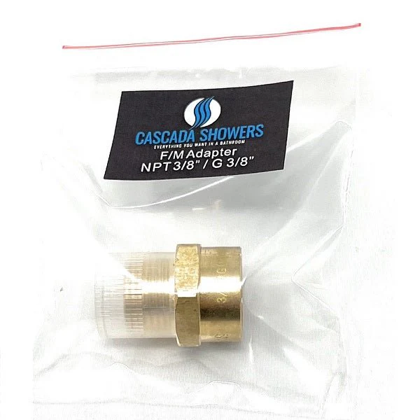 Lead-Free G Thread (British BSPP) Male to NPT Female Pipe Fitting Adapter - 1/4" - 3" - Image 24