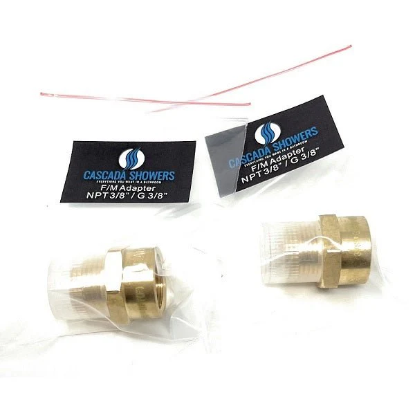 Lead-Free G Thread (British BSPP) Male to NPT Female Pipe Fitting Adapter - 1/4" - 3" - Image 25