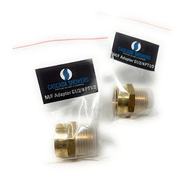 Lead-Free G Thread (British BSPP) Male to NPT Female Pipe Fitting Adapter - 1/4" - 3" - Image 27