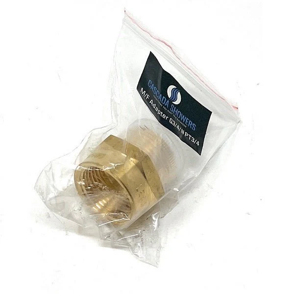 Lead-Free G Thread (British BSPP) Male to NPT Female Pipe Fitting Adapter - 1/4" - 3" - Image 29