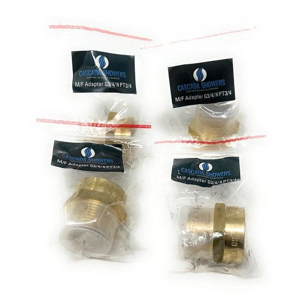 Lead-Free G Thread (British BSPP) Male to NPT Female Pipe Fitting Adapter - 1/4" - 3" - Image 31