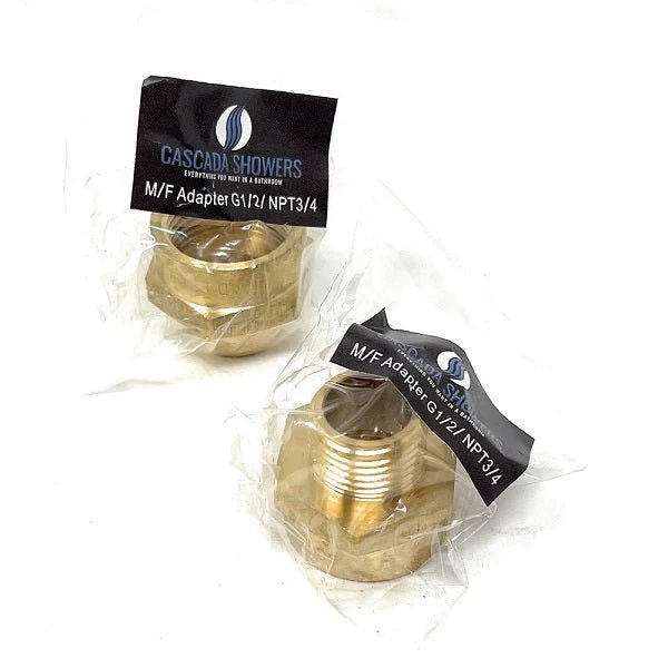 Lead-Free G Thread (British BSPP) Male to NPT Female Pipe Fitting Adapter - 1/4" - 3" - Image 33