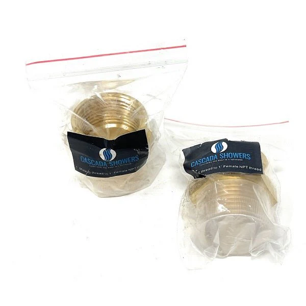 Lead-Free G Thread (British BSPP) Male to NPT Female Pipe Fitting Adapter - 1/4" - 3" - Image 41
