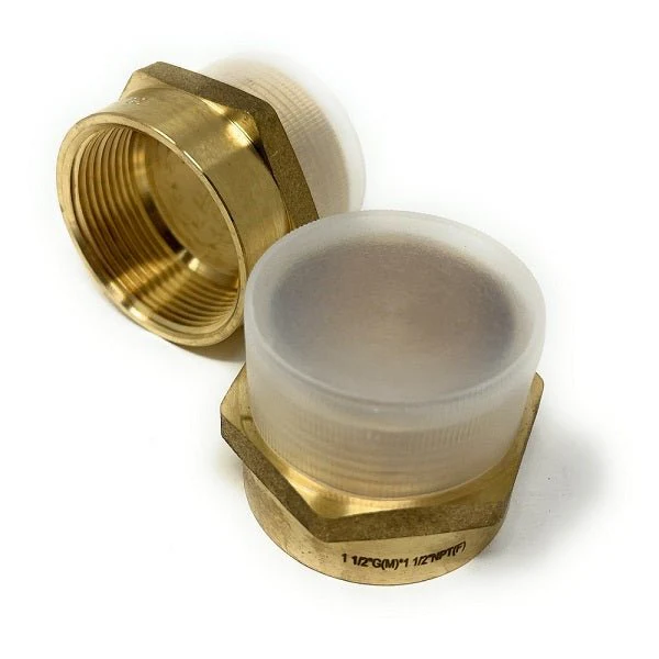 Lead-Free G Thread (British BSPP) Male to NPT Female Pipe Fitting Adapter - 1/4" - 3" - Image 44