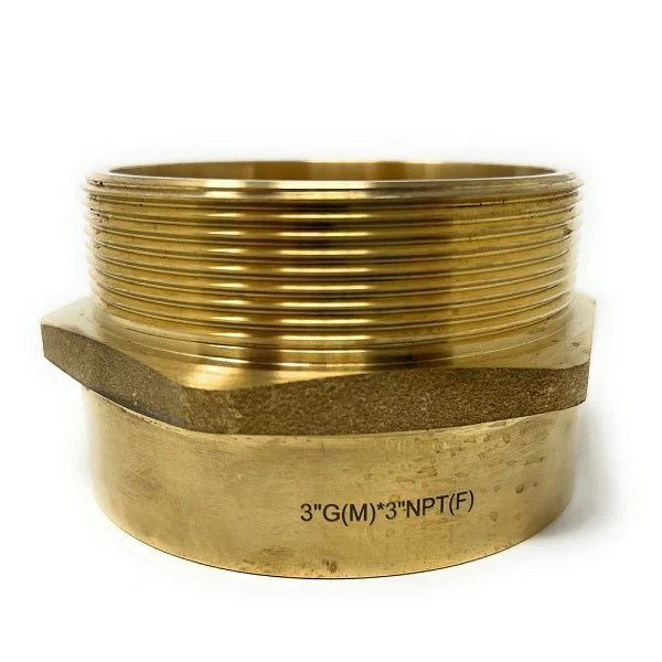 Lead-Free G Thread (British BSPP) Male to NPT Female Pipe Fitting Adapter - 1/4" - 3" - Image 49