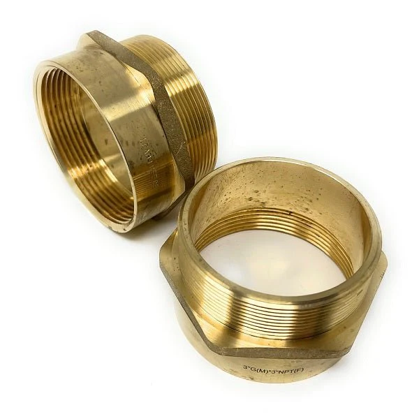 Lead-Free G Thread (British BSPP) Male to NPT Female Pipe Fitting Adapter - 1/4" - 3" - Image 50