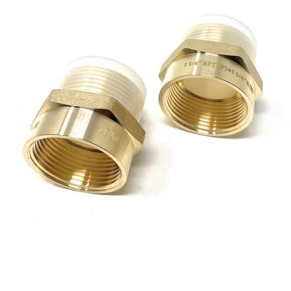 Lead-Free G Thread (British BSPP) Male to NPT Female Pipe Fitting Adapter - 1/4" - 3" - Image 53