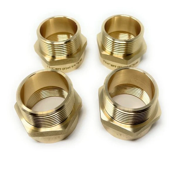 Lead-Free G Thread (British BSPP) Male to NPT Female Pipe Fitting Adapter - 1/4" - 3" - Image 57