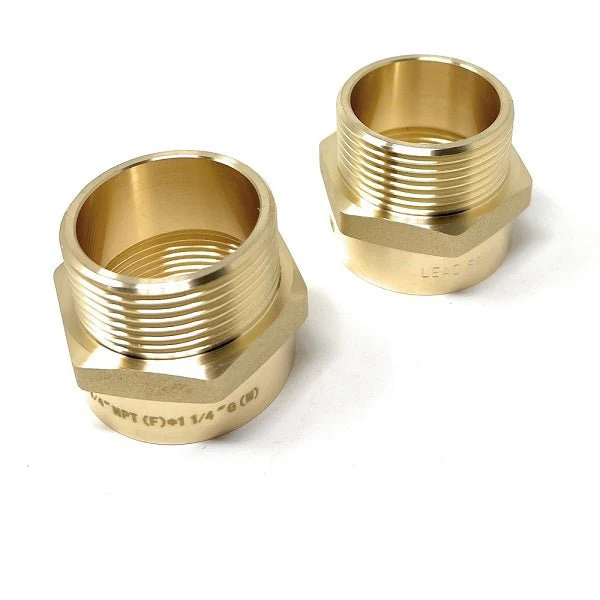 Lead-Free G Thread (British BSPP) Male to NPT Female Pipe Fitting Adapter - 1/4" - 3" - Image 60