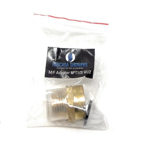 Lead-Free G Thread (British BSPP) Female to NPT Male Pipe Fitting Adapter - 1/4" - 4" - Image 16