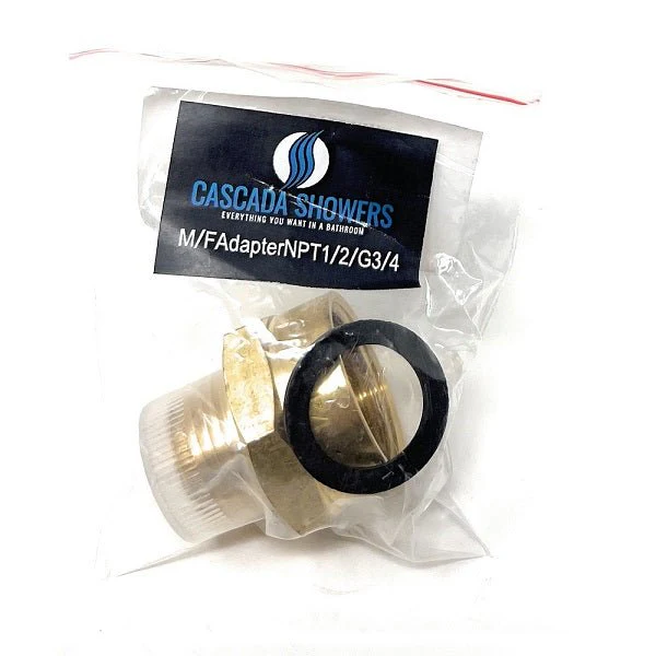 Lead-Free G Thread (British BSPP) Female to NPT Male Pipe Fitting Adapter - 1/4" - 4" - Image 18