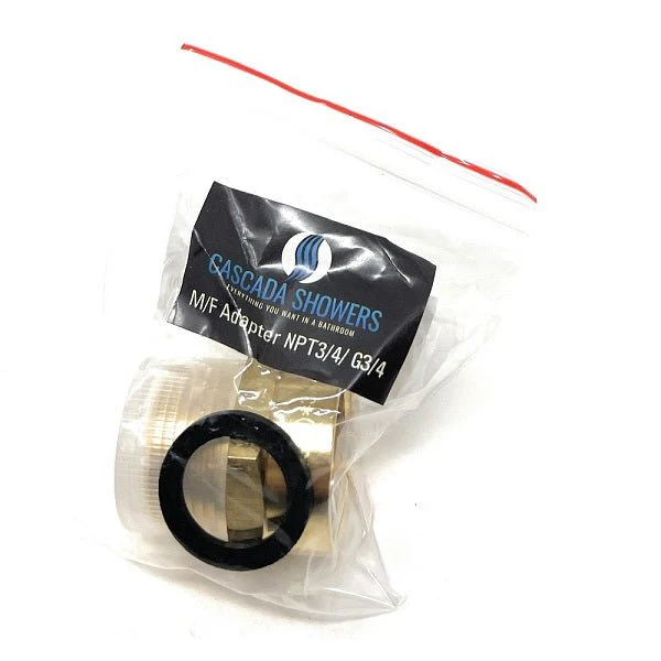Lead-Free G Thread (British BSPP) Female to NPT Male Pipe Fitting Adapter - 1/4" - 4" - Image 19