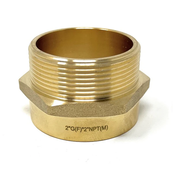 Lead-Free G Thread (British BSPP) Female to NPT Male Pipe Fitting Adapter - 1/4" - 4" - Image 25